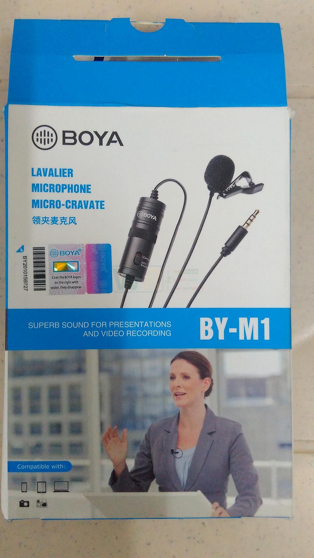 BOYA BY-M1 Pack Front